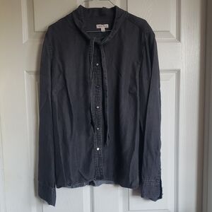 Riley & Rae Charcoal Button-Down Shirt